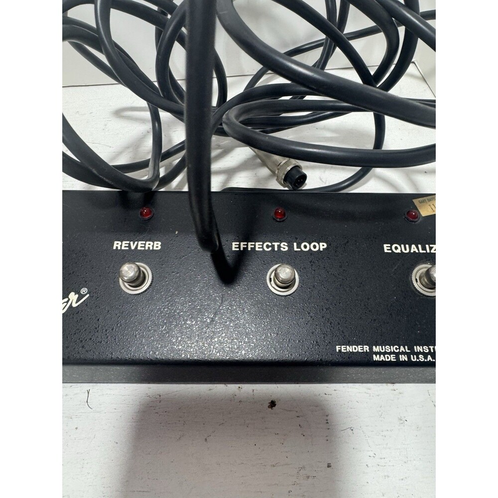 Fender Footswitch Controller 4 Button Not Tested - Picture 4 of 11